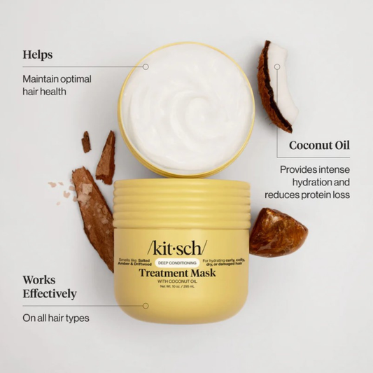 Kitsch, Moisturizing Coconut Oil Deep Conditioning Treatment Mask