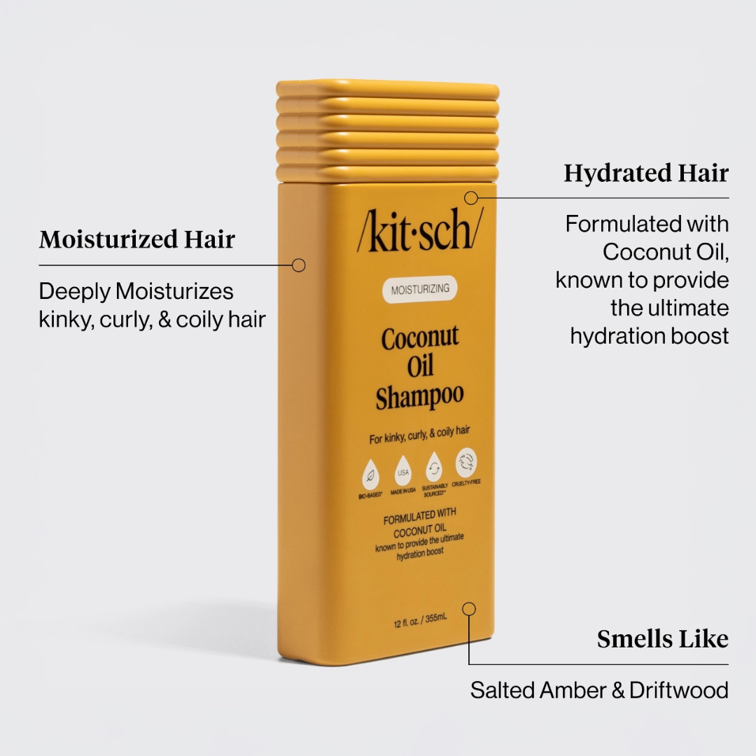 Kitsch, Moisturizing Coconut Oil Shampoo