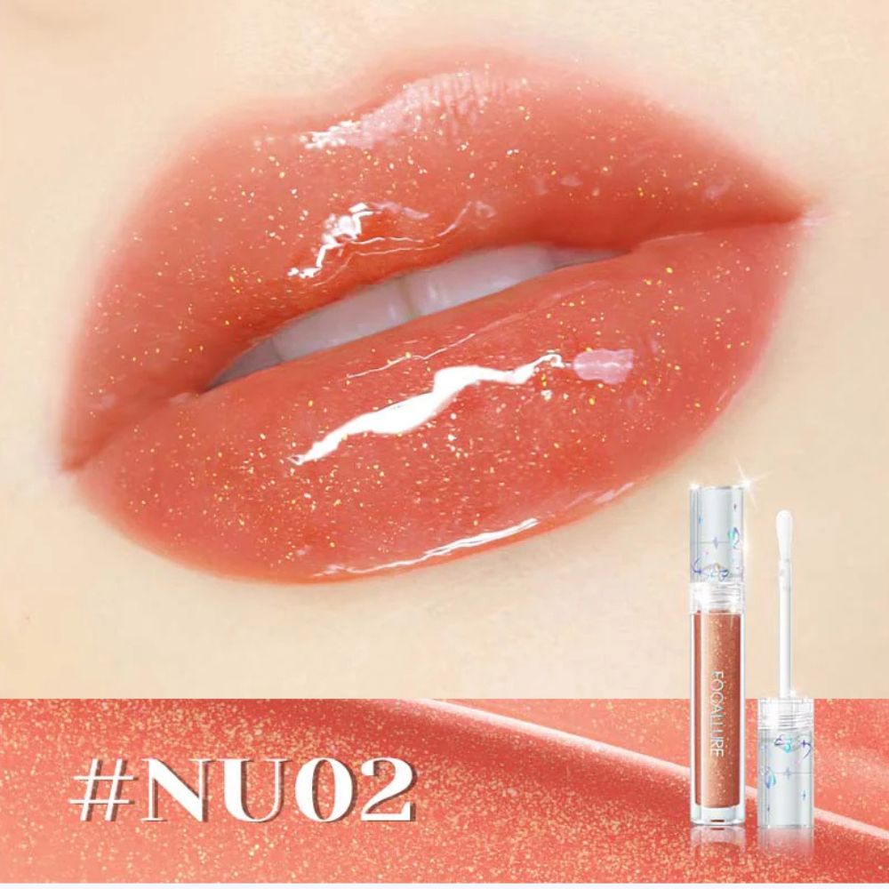 Focallure, Watery Glow Lip gloss,  3 Glossy Styles