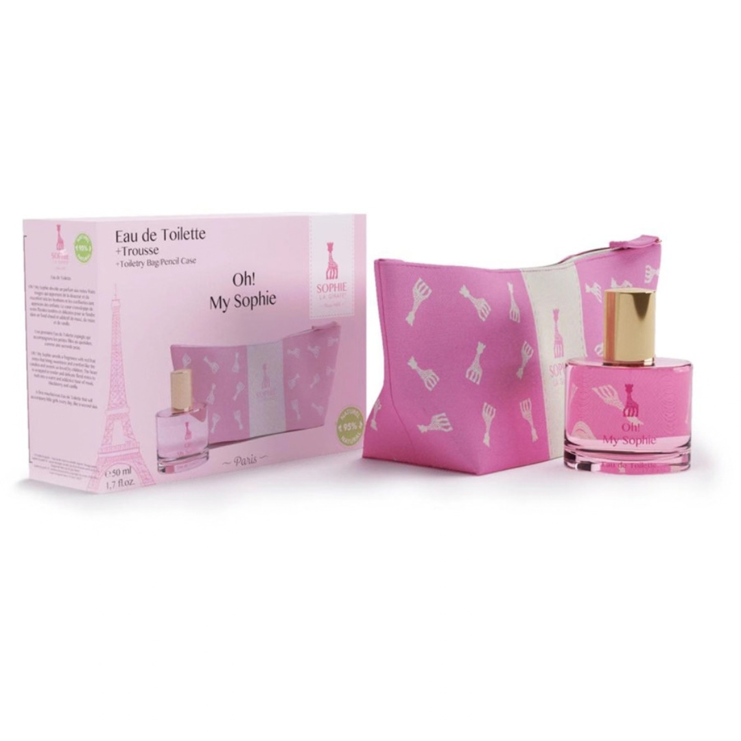 Sophie La Girafe, Oh! My Sophie, Kids Eau De Cologne & Pouch Set, 1.7 fl.oz
