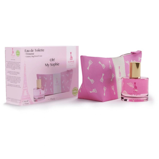 Sophie La Girafe, Oh! My Sophie, Kids Eau De Cologne & Pouch Set, 1.7 fl.oz