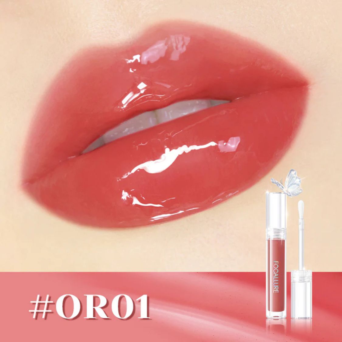 Focallure, Watery Glow Lip gloss,  3 Glossy Styles