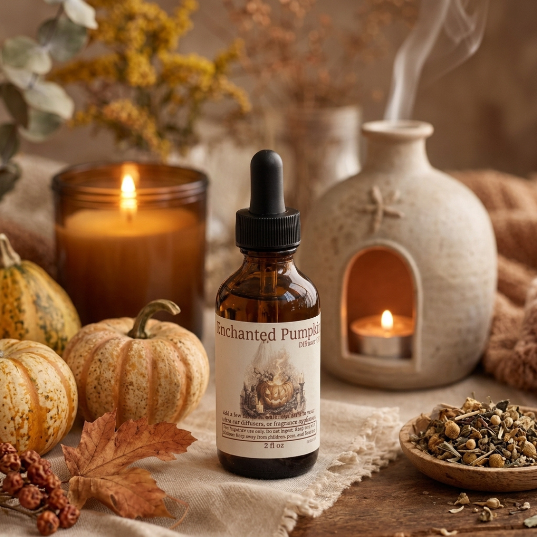 Saltroot Apothecary, Fall Winter Waterless Diffuser Oils
