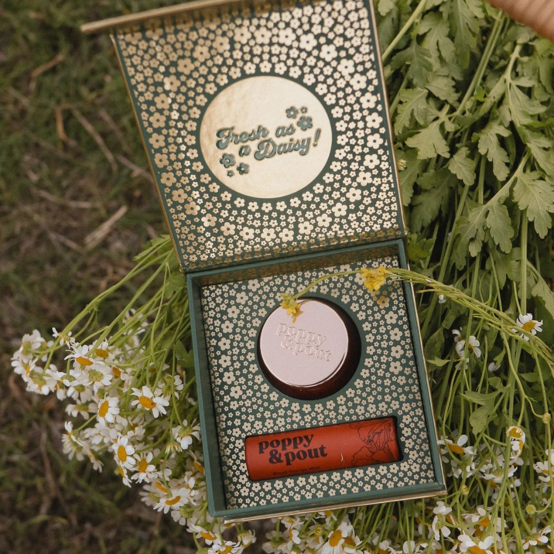 Poppy & Pout, Lip Care Duo, Blood Orange Mint