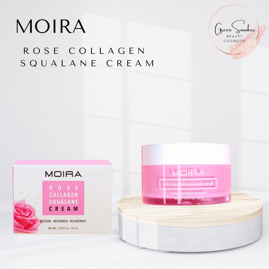 Moira, Rose Collagen Squalane Cream, Made In Korea