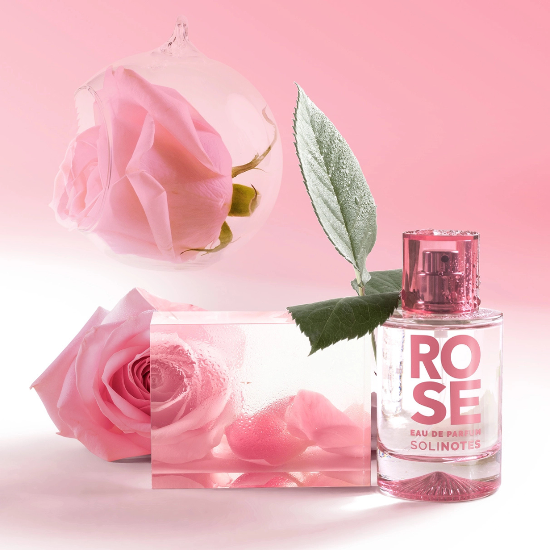 Solinotes, Rose Perfume 1.7 fl.oz, Clean Beauty, Vegan, Made in France