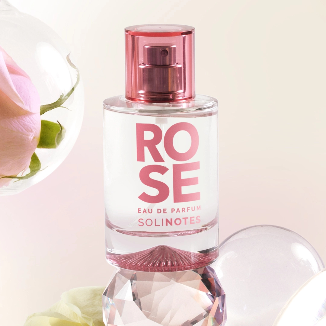 Solinotes, Rose Perfume 1.7 fl.oz, Clean Beauty, Vegan, Made in France