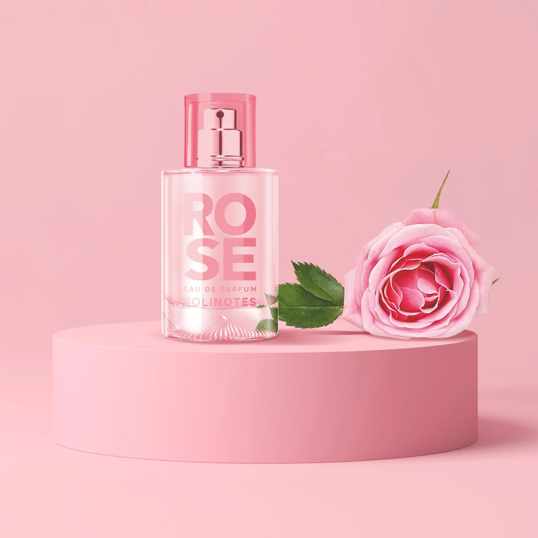 Solinotes, Rose Perfume 1.7 fl.oz, Clean Beauty, Vegan, Made in France