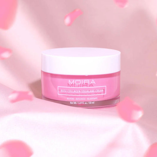 Moira, Rose Collagen Squalane Cream, Made In Korea