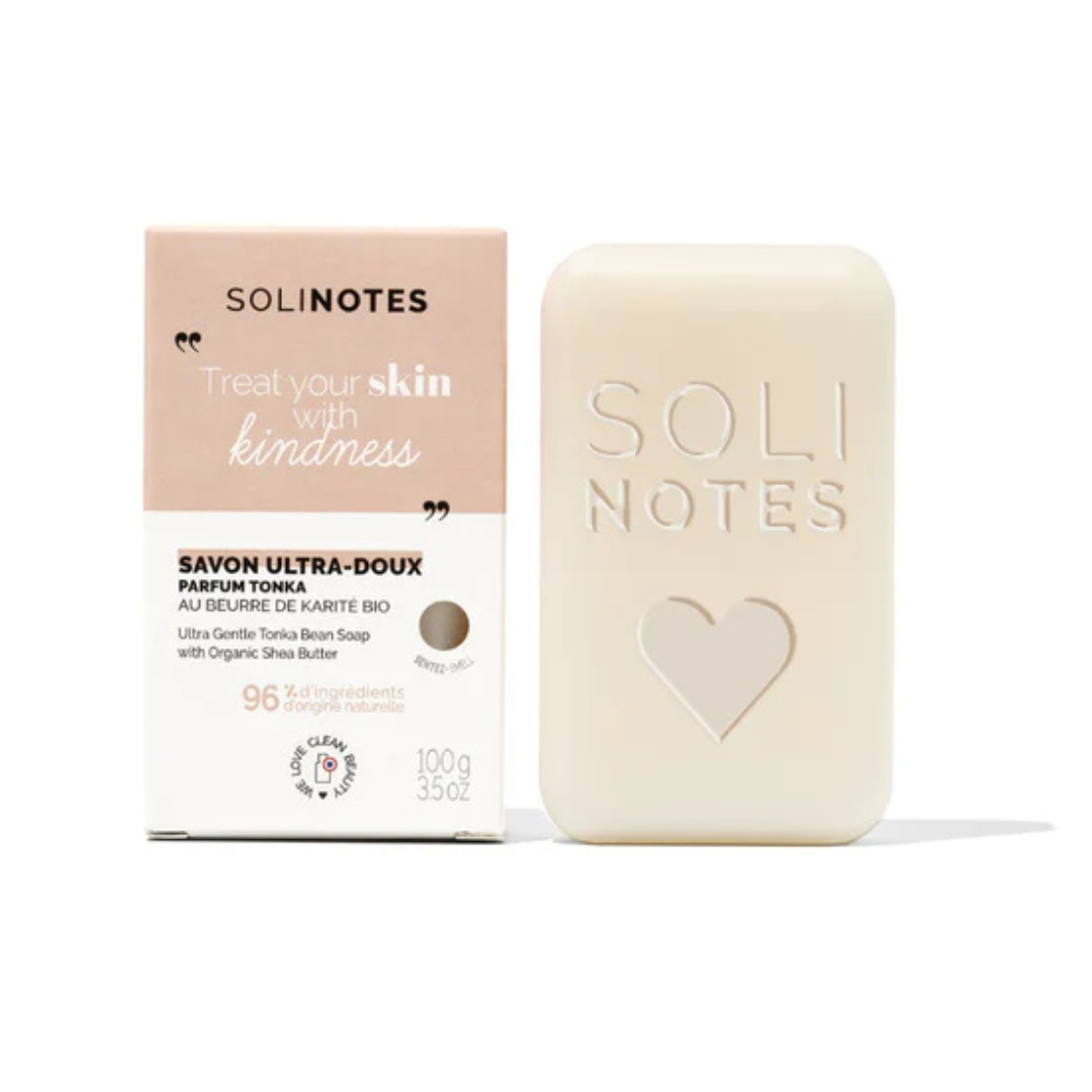 Solinotes, Soap Bar 3.5 Oz. Vegan,Pack of 2, Made in France