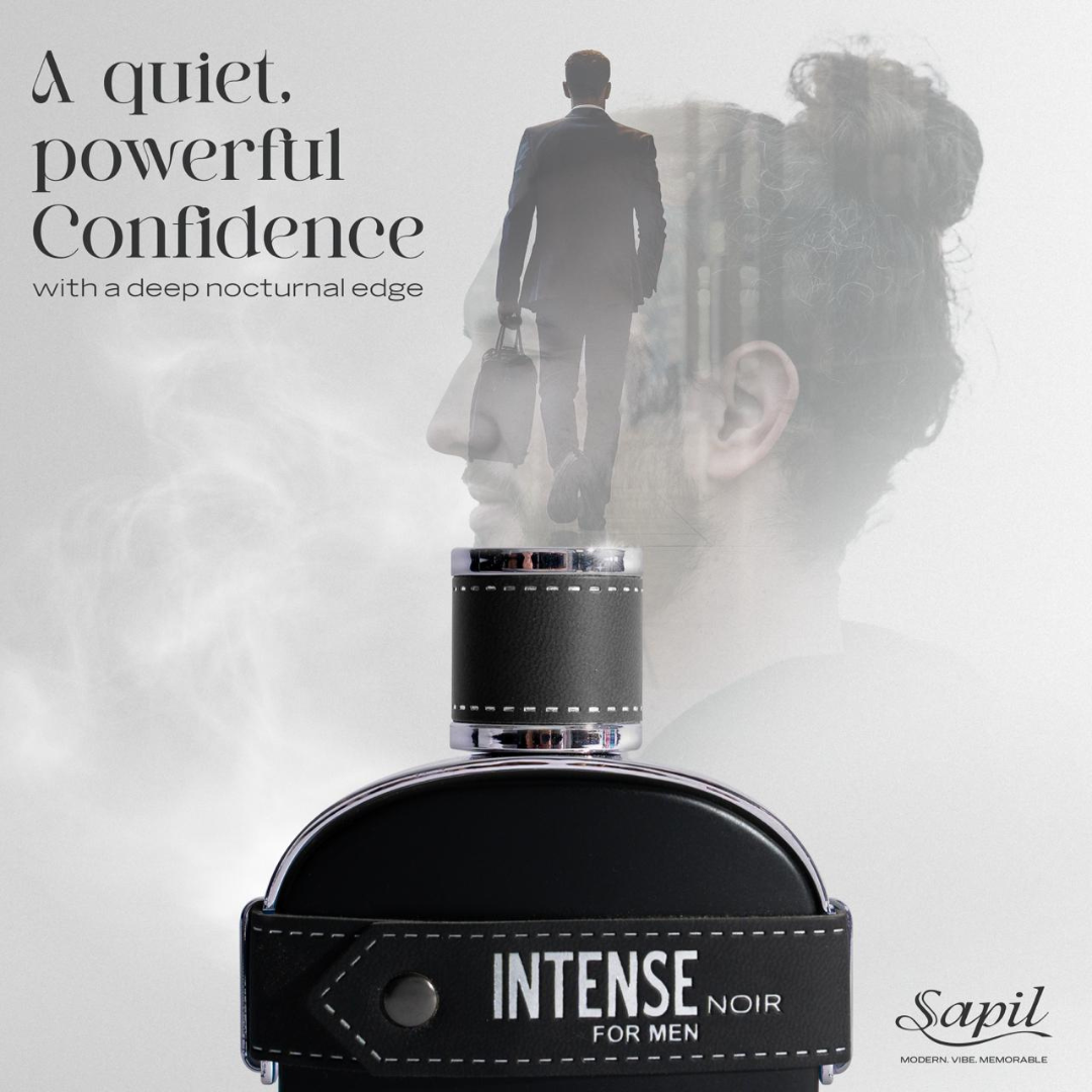 Sapil, Intense Noir Eau De Parfum 100ml Luxury Men Fragrance