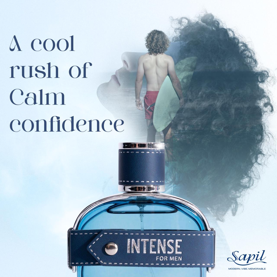 Sapil, Intense Men Edt 100ml Fresh Aromatic Luxury Scent