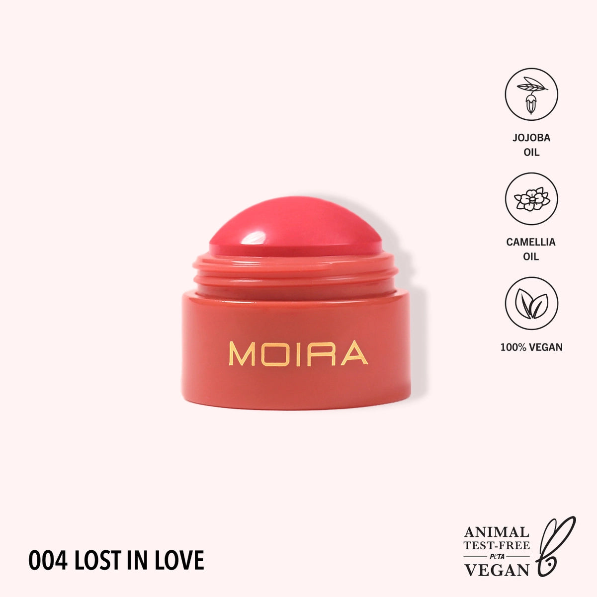 Moira,Soft Blush Balm, Vegan