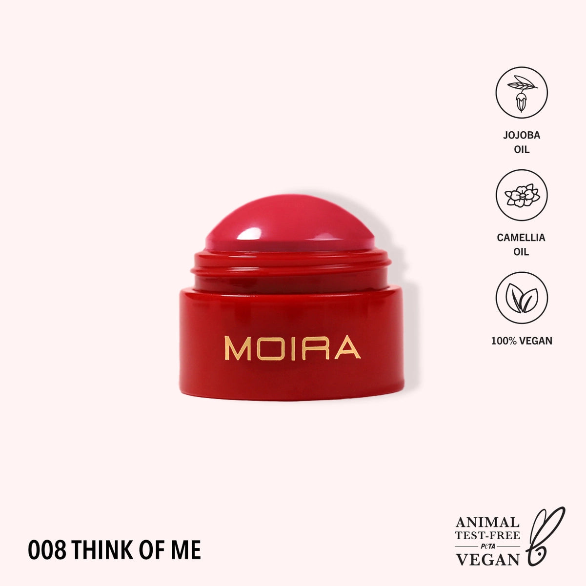 Moira,Soft Blush Balm, Vegan
