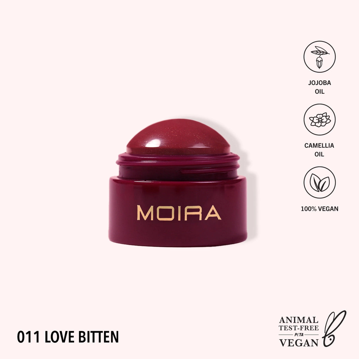 Moira,Soft Blush Balm, Vegan