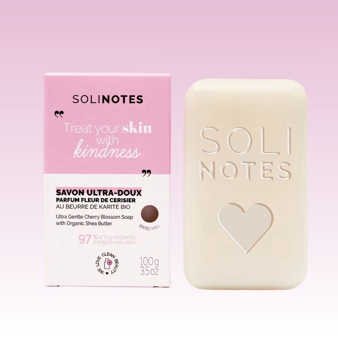 Solinotes, Cherry Blossom 3 Piece Beauty Gift Pouch