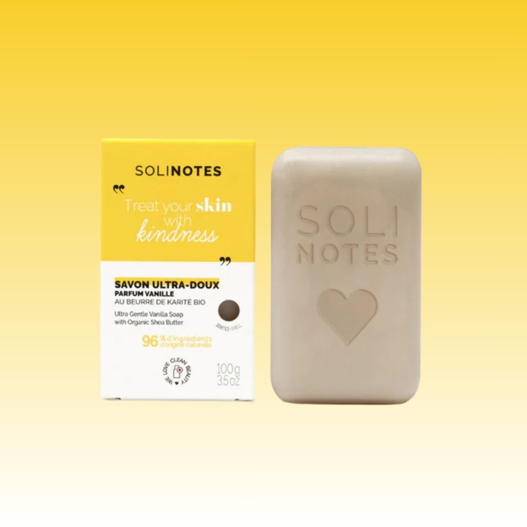 Solinotes, Vanilla Blossom 3 Piece Beauty Gift Pouch