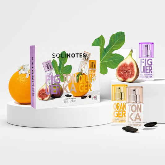 Solinotes, Minis Feel Good Discovery Set, Fig Tree,Tonka, Orange