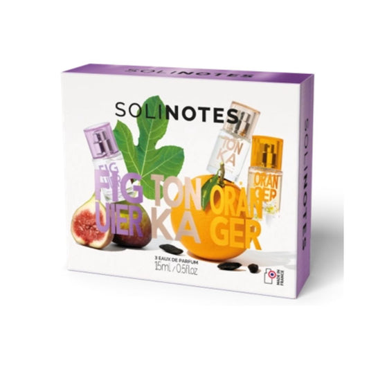 Solinotes, Minis Feel Good Discovery Set, Fig Tree,Tonka, Orange