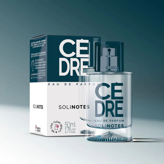 Solinotes, Cedar Perfume 1.7  fl.oz, Clean Beauty, Vegan, Made in France