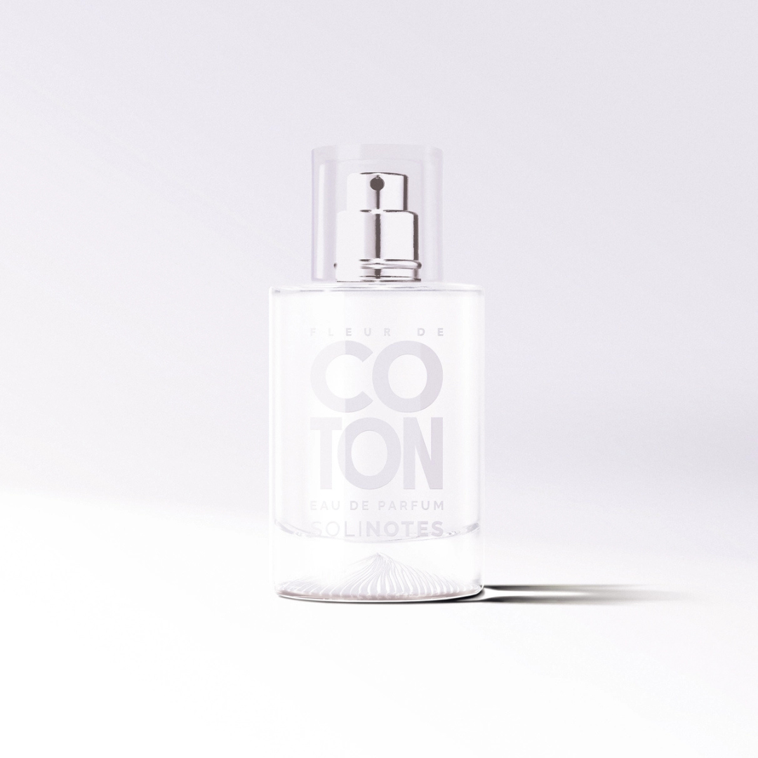 Solinotes, Cotton Perfume   1.7 fl.oz, Clean Beauty, Vegan, Made in France