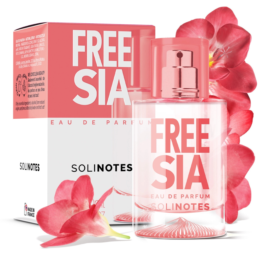 Solinotes, Freesia Perfume 1.7 fl.oz, Clean Beauty, Vegan