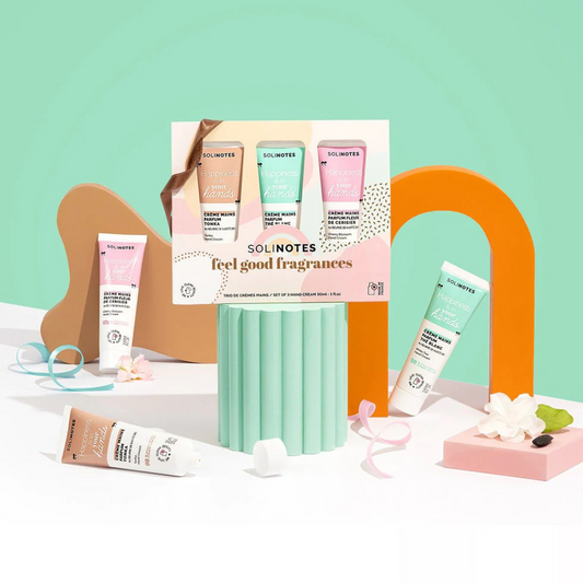 Solinotes, Hand Cream Trio Gift Set. Vegan, Made in France