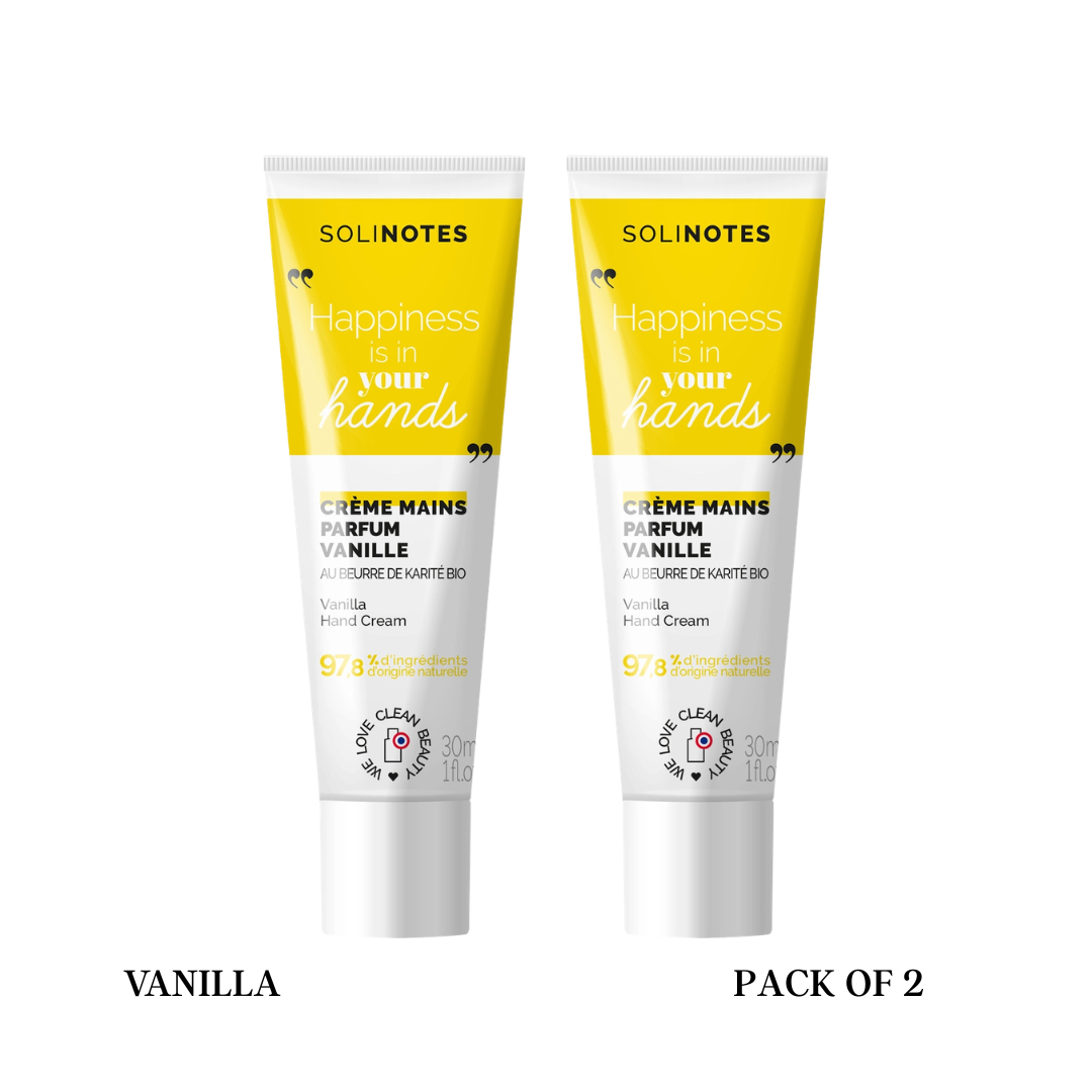 Solinotes, Hand Cream 1 fl.oz. Vegan, Pack of 2