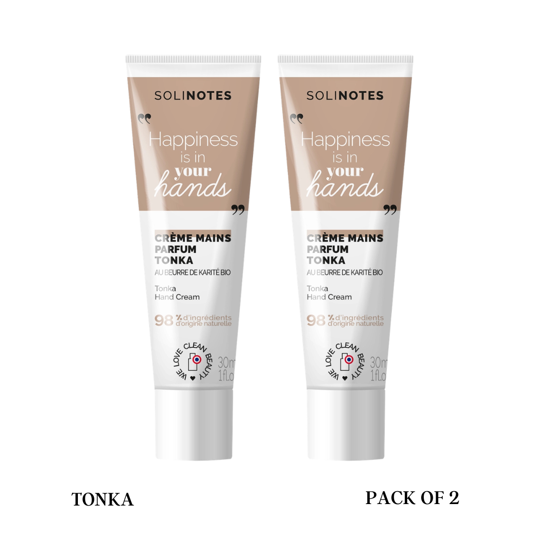 Solinotes, Hand Cream 1 fl.oz. Vegan, Pack of 2