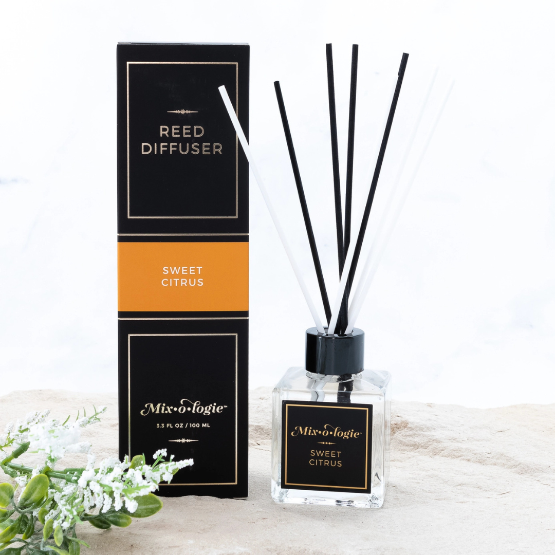 Mixologie, Sweet Citrus, Reed Diffuser, 3.3 fl.oz /100mL