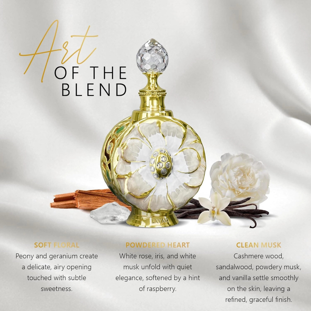 Swiss Arabian, Layali Blanc Perfume Oil For Women 15ml