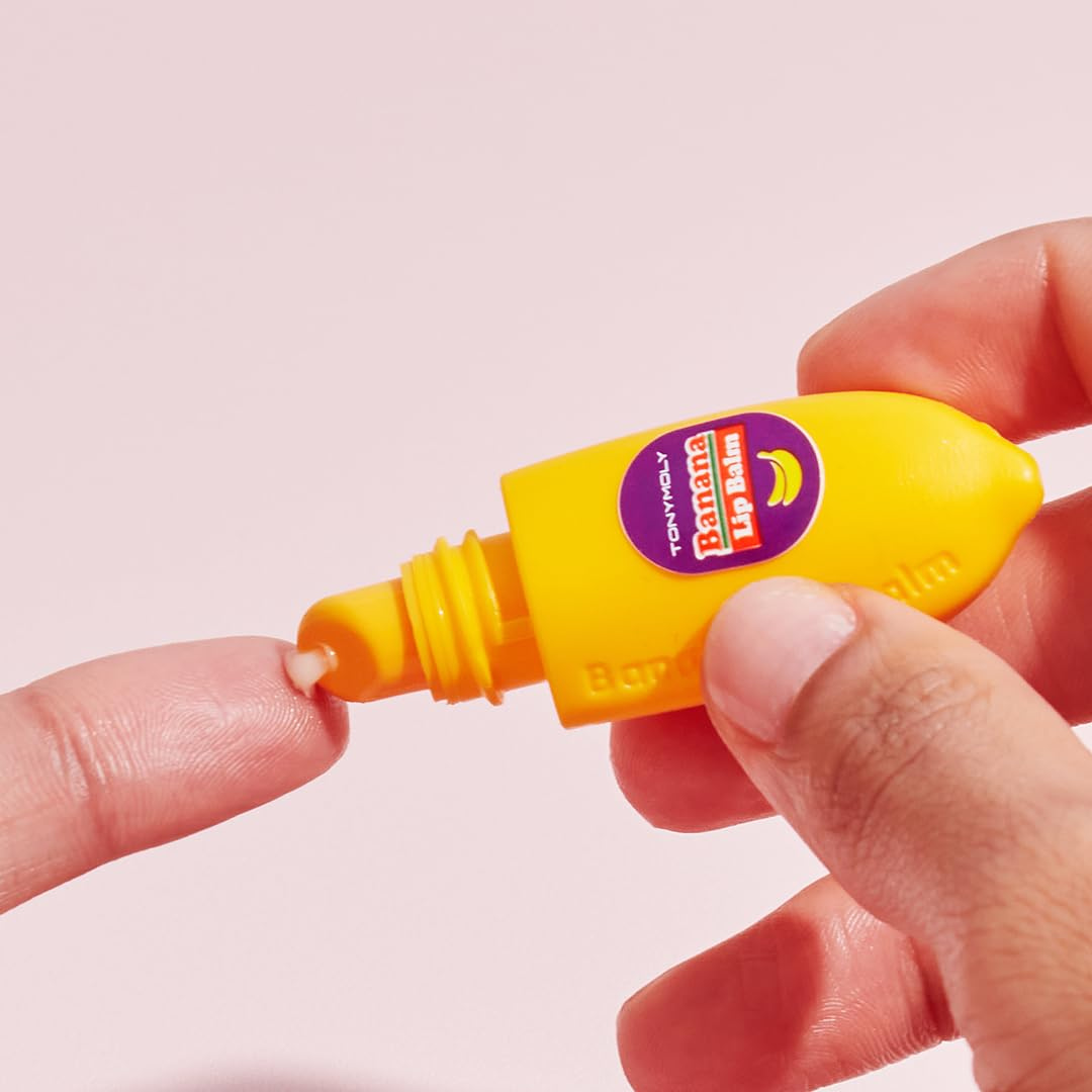 TONY MOLY, Magic Food Banana Keychain Lip Balm