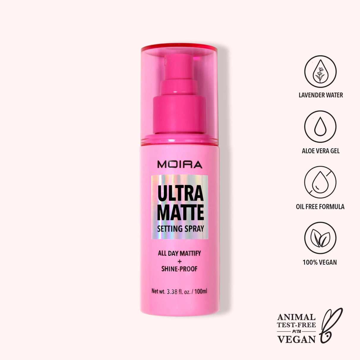 Moira, Ultra Matte Setting Spray