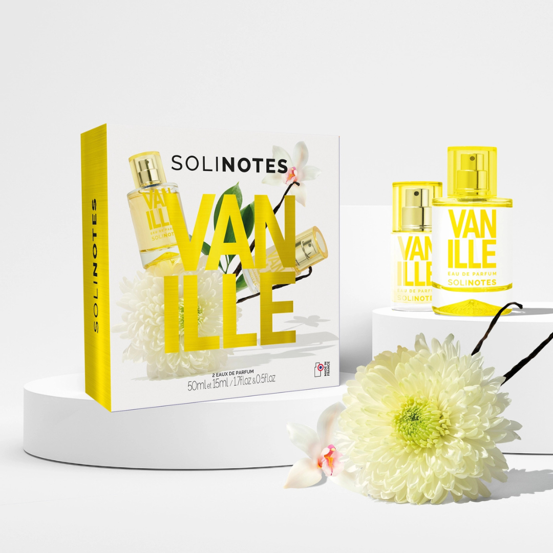 Solinotes,Vanilla - Duo Gift Set - 1.7 oz  & 0.5 oz