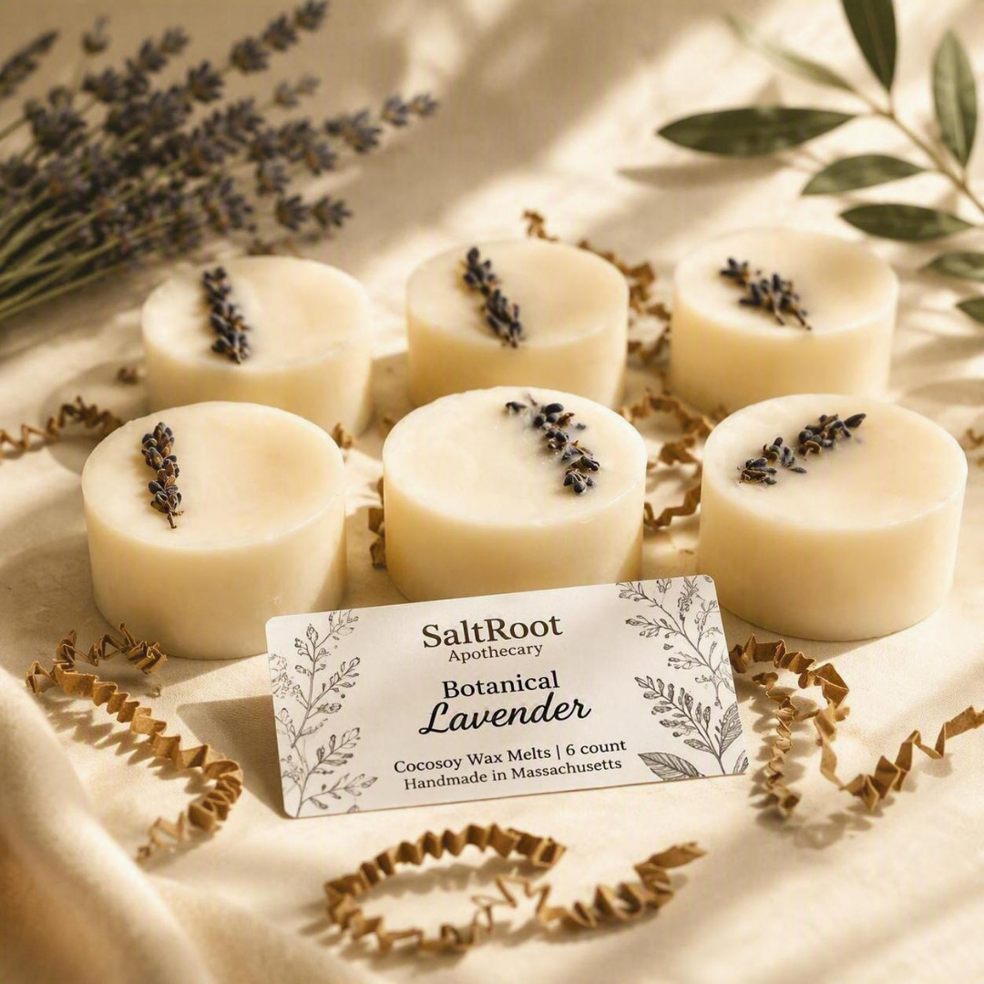 Saltroot Apothecary, Botanical Wax Melt Rounds