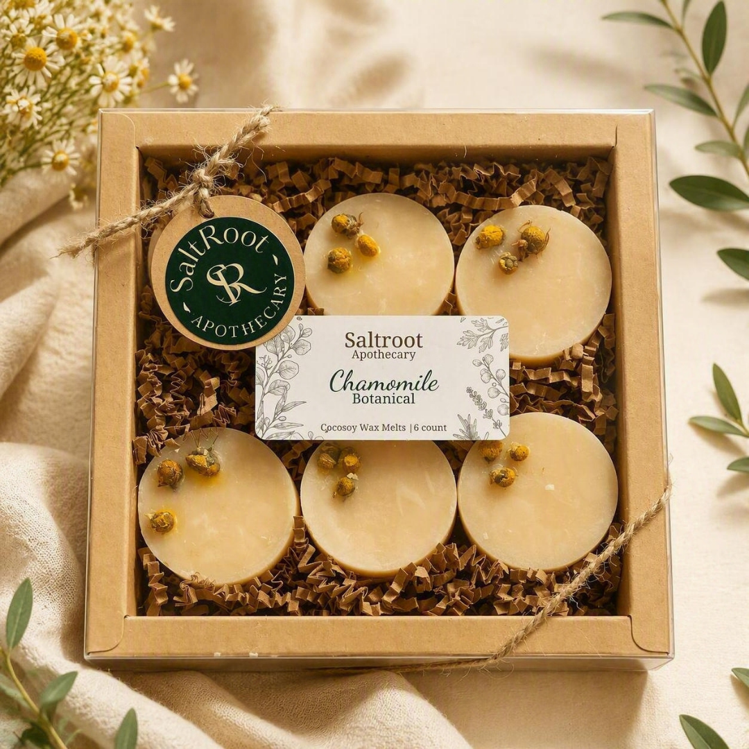 Saltroot Apothecary, Botanical Wax Melt Rounds