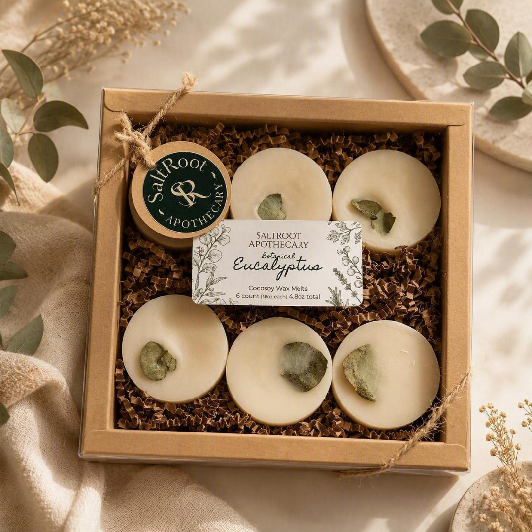 Saltroot Apothecary, Botanical Wax Melt Rounds