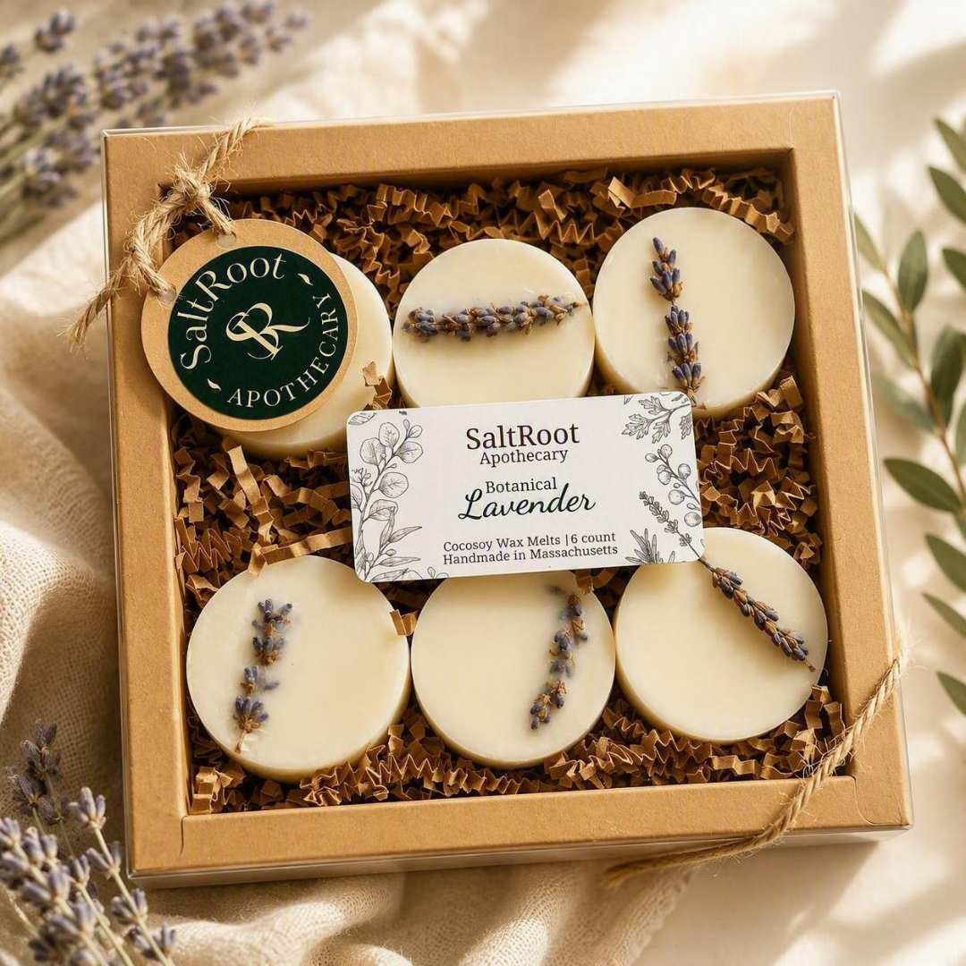 Saltroot Apothecary, Botanical Wax Melt Rounds