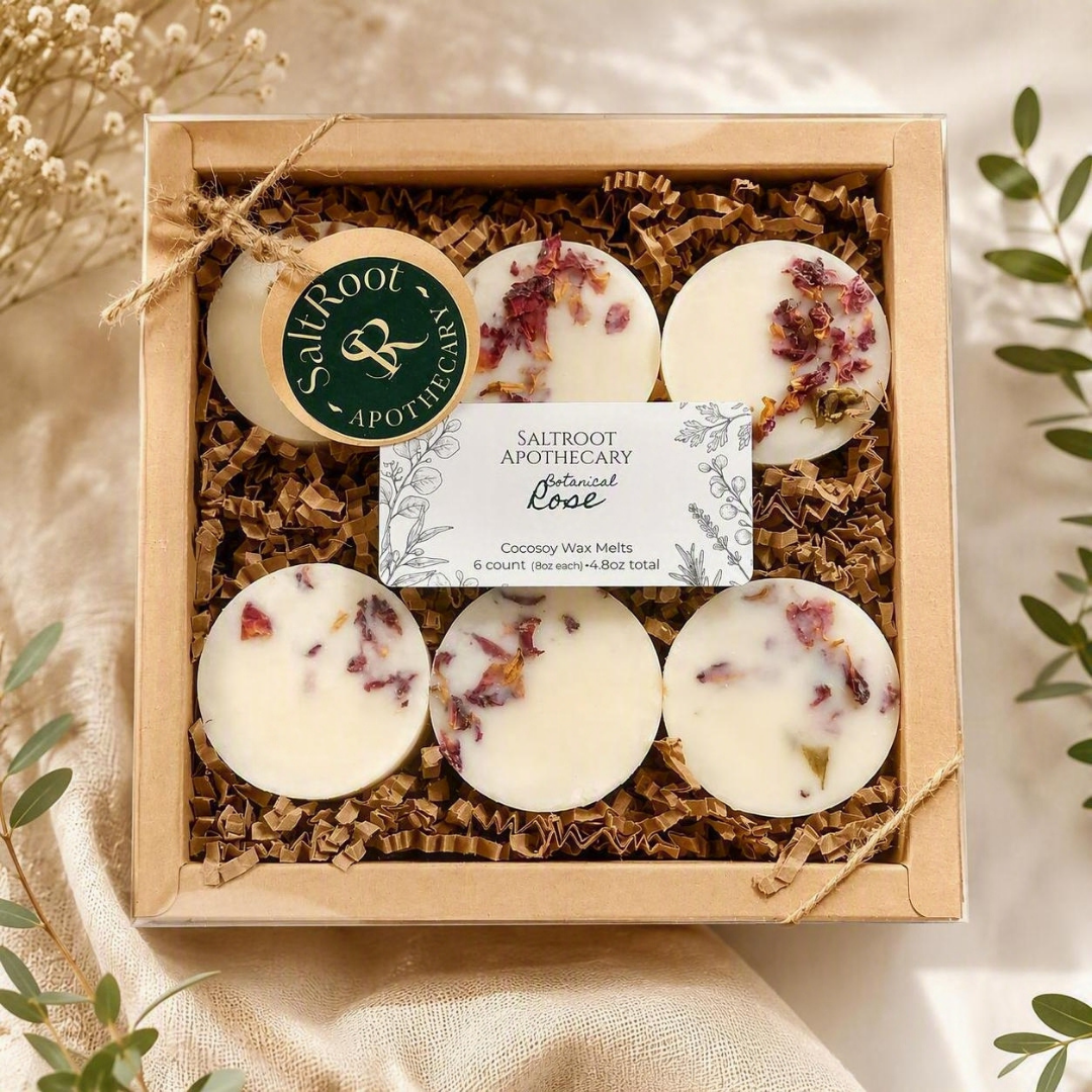 Saltroot Apothecary, Botanical Wax Melt Rounds