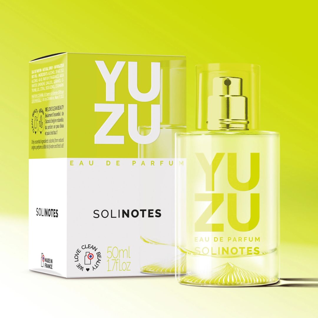 Solinotes, Yuzu  Perfume  1.7  fl.oz, Clean Beauty, Vegan, Made in France