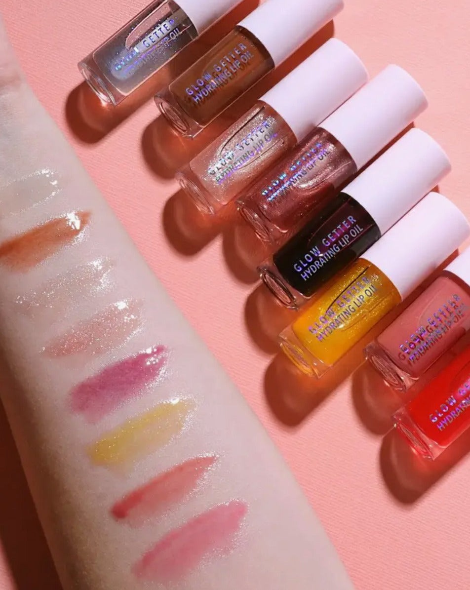 Moira, Glow Getter Hydrating Lip Oil, Vegan, 16 Colors