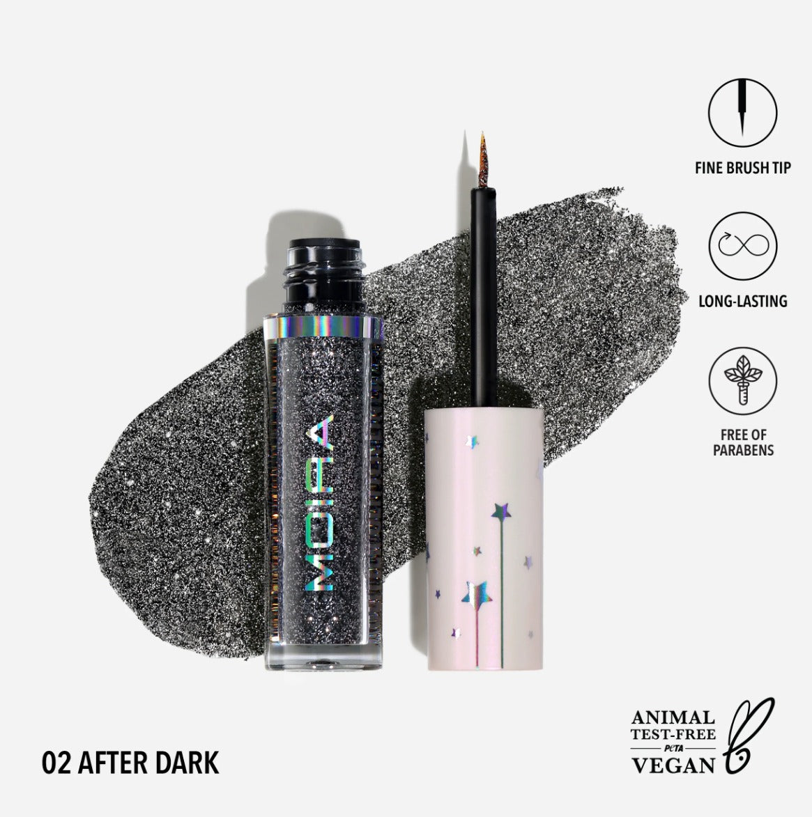 Moira, Glitter Glitter Liner, 14 Colors