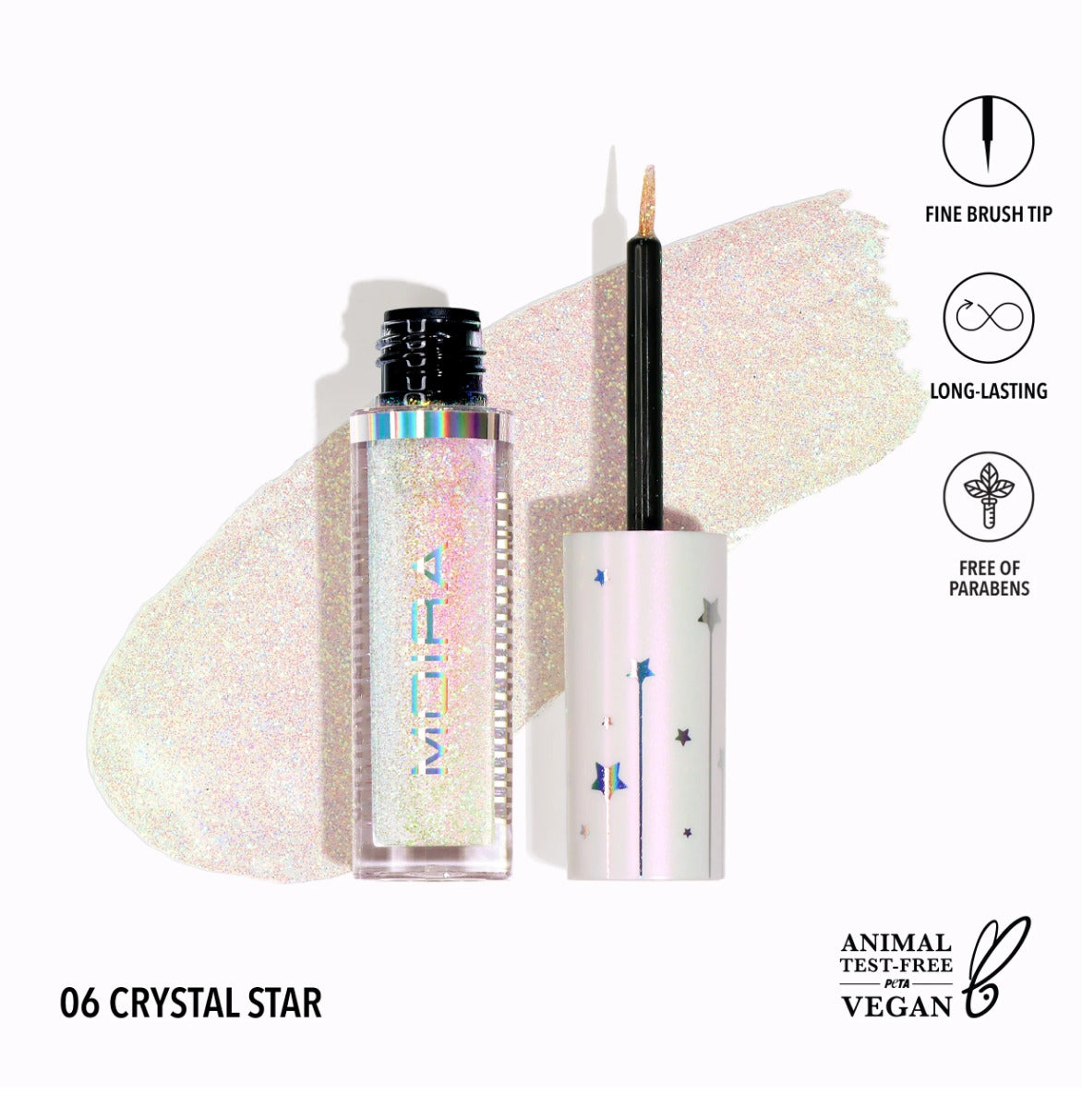Moira, Glitter Glitter Liner, 14 Colors