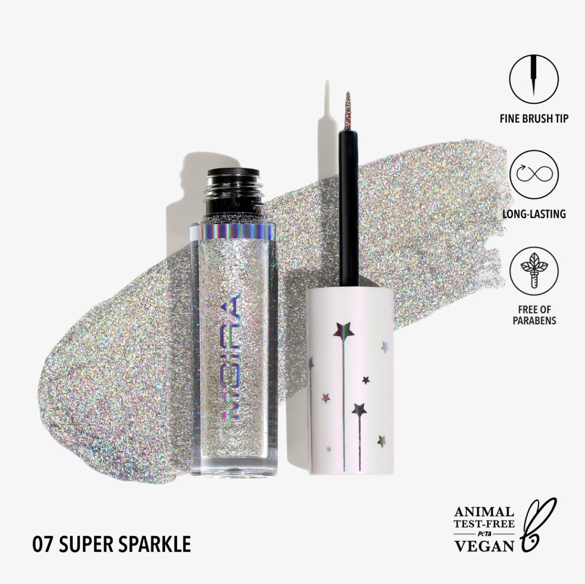 Moira, Glitter Glitter Liner, 14 Colors