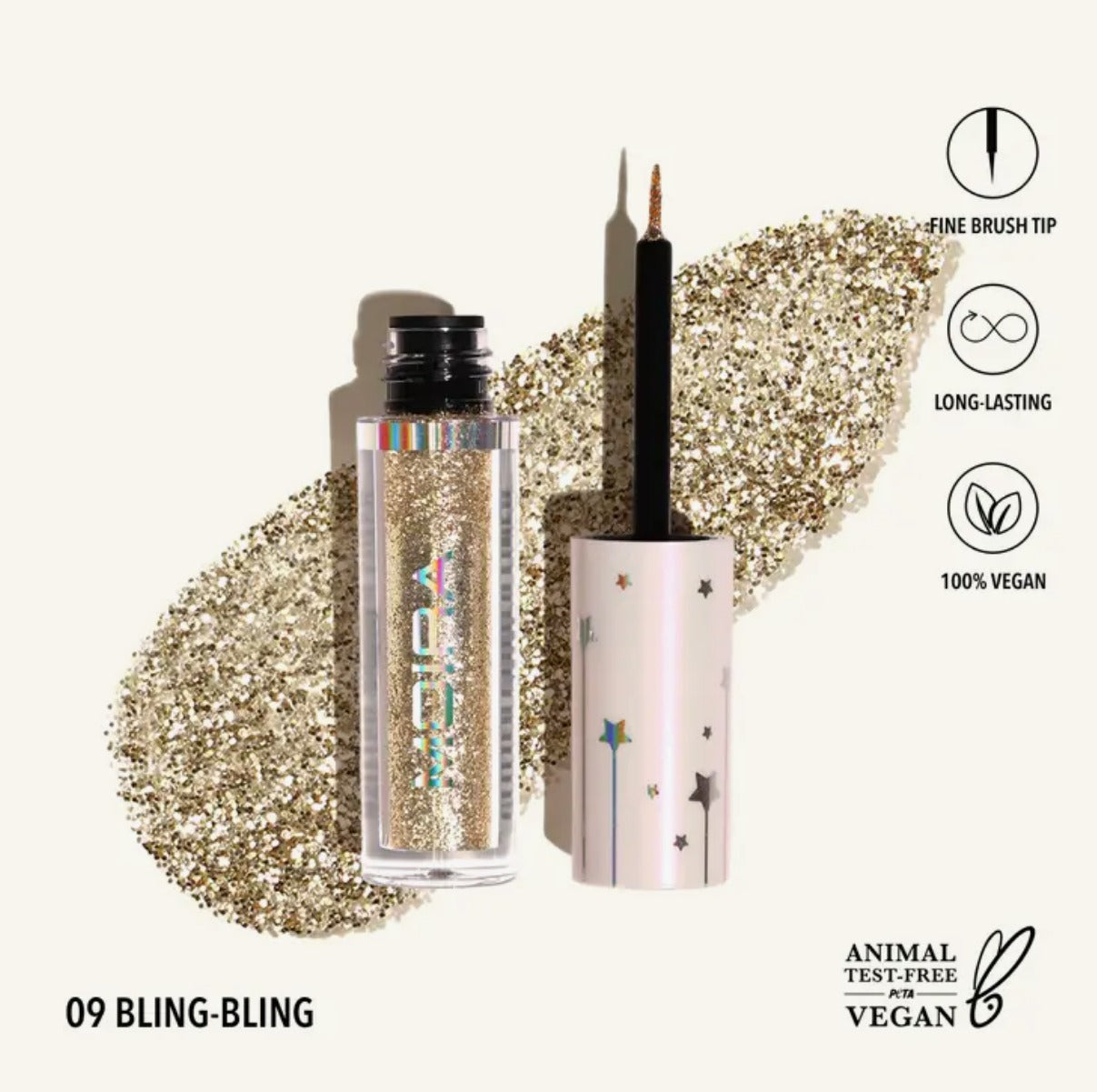 Moira, Glitter Glitter Liner, 14 Colors