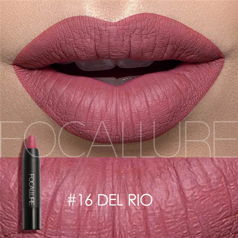 FOCALLURE, Matte Lip Crayon, 19 Colors