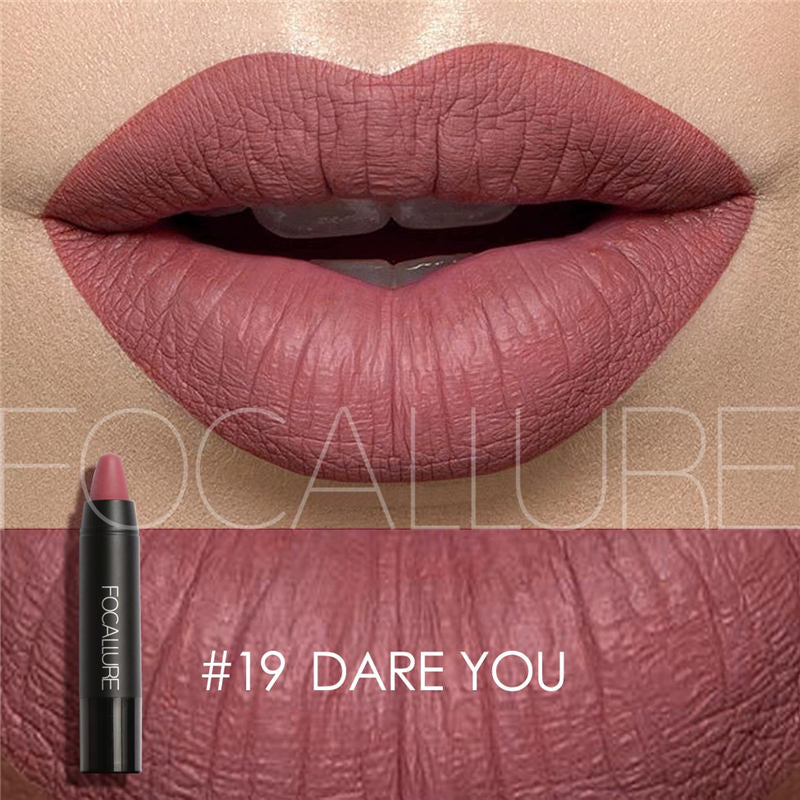 FOCALLURE, Matte Lip Crayon, 19 Colors