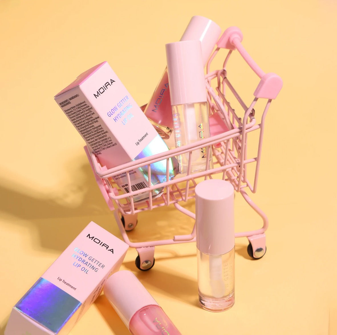 Moira, Glow Getter Hydrating Lip Oil, Vegan, 16 Colors