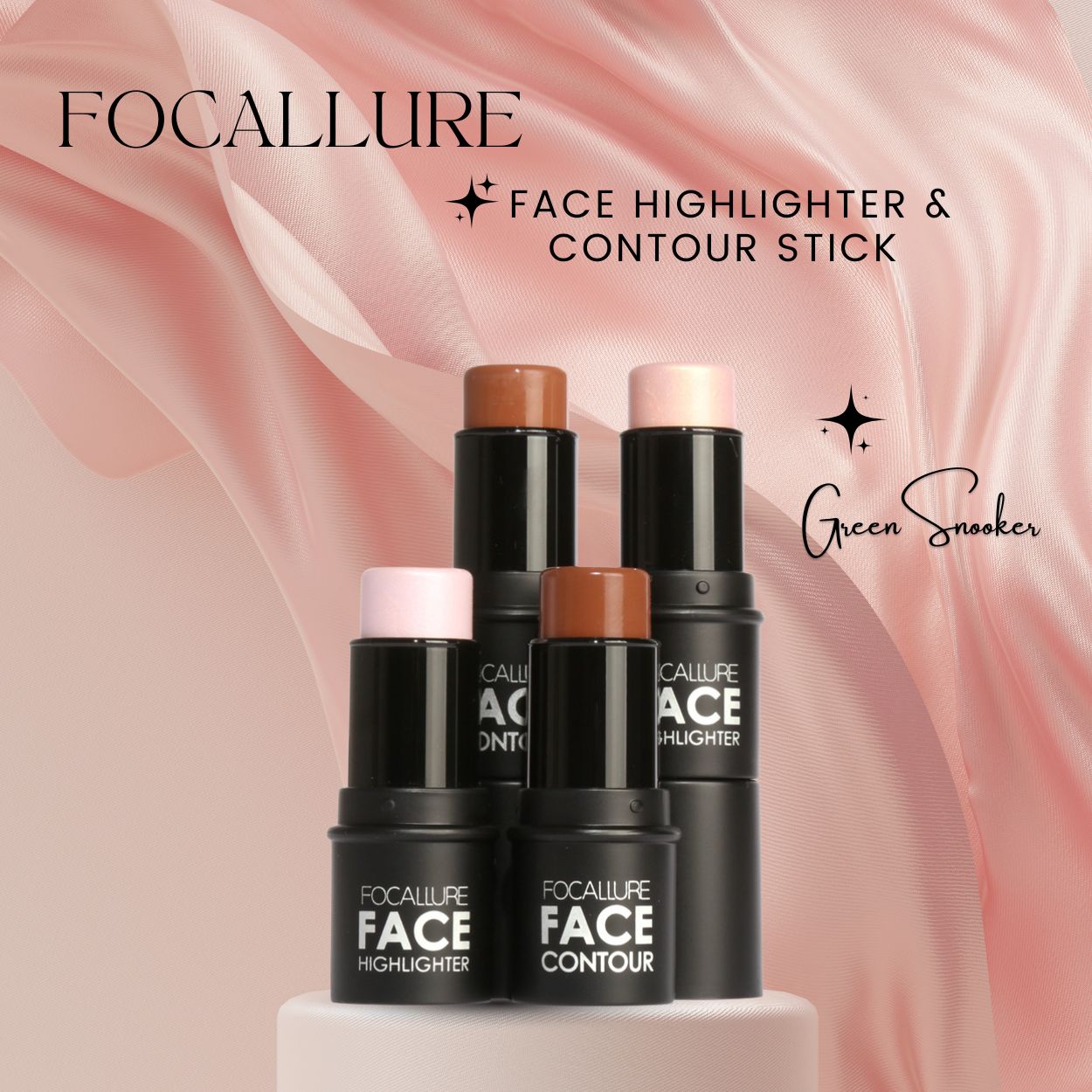 FOCALLURE, Face Highlighter & Contour Stick