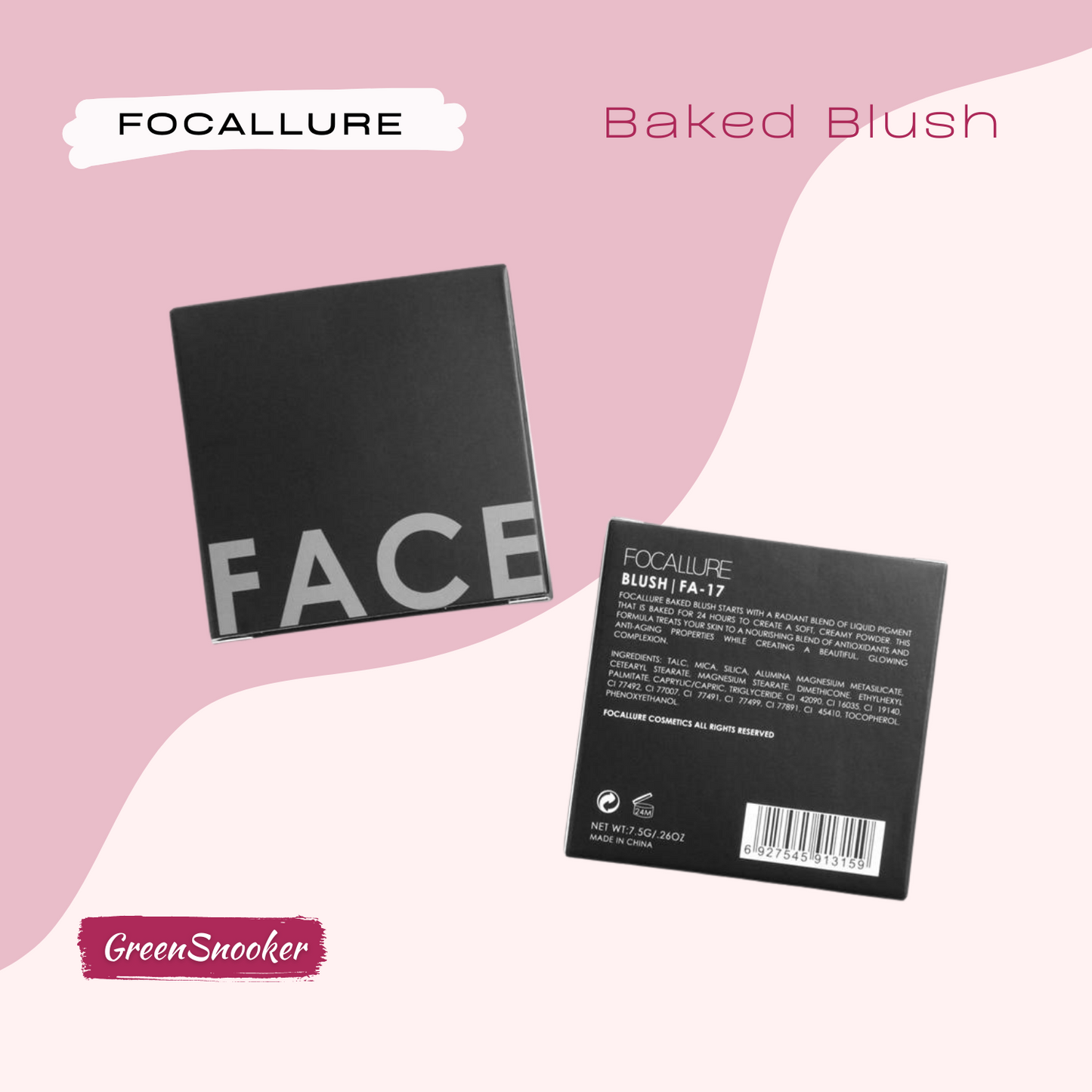Focallure, Baked Blush